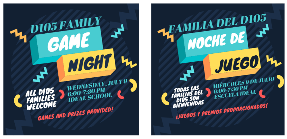 Family Game Night Details